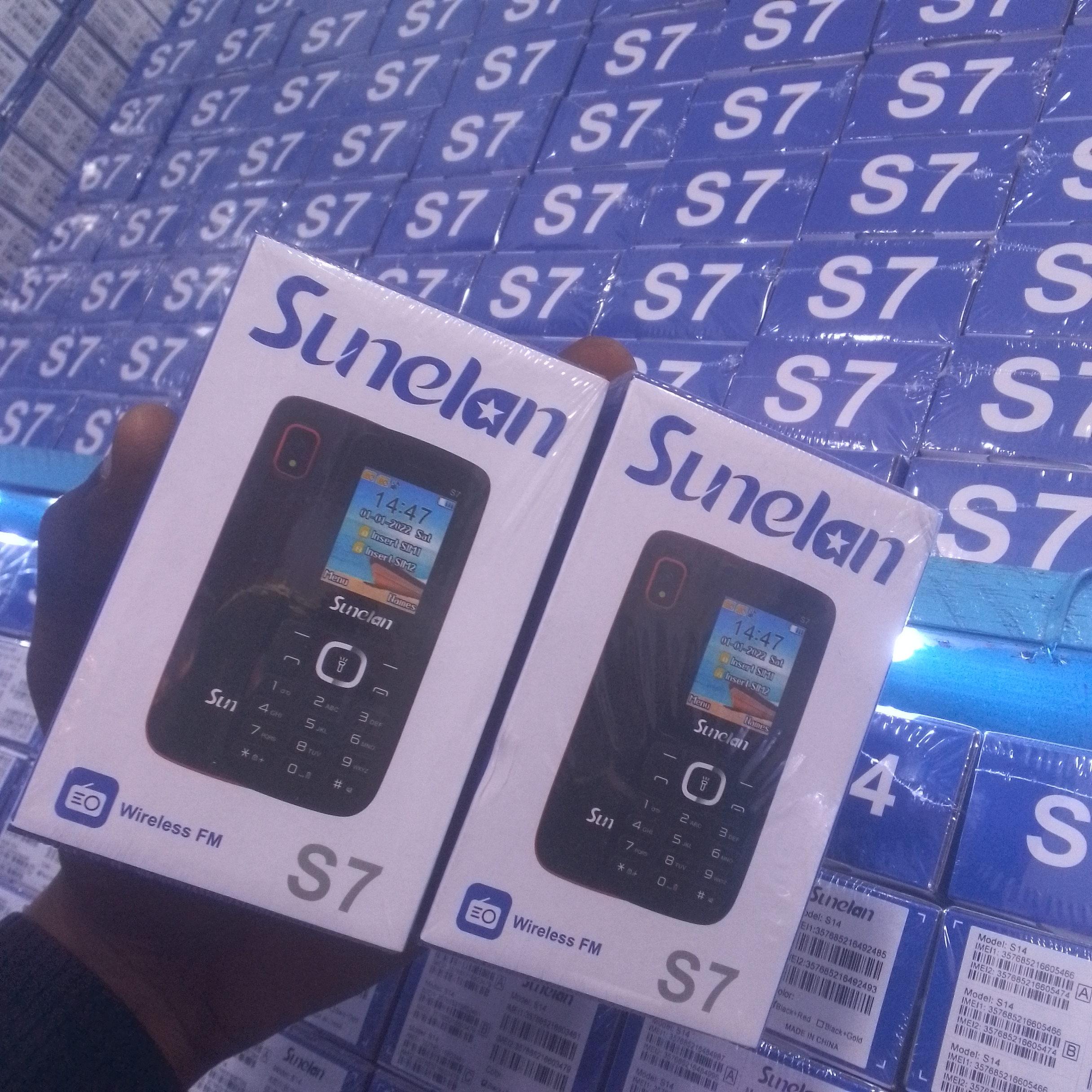 Téléphone sunelan s7 